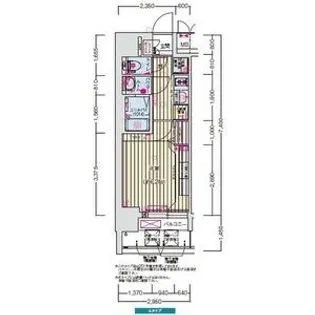 愛知県名古屋市西区菊井2【マンション】の間取り