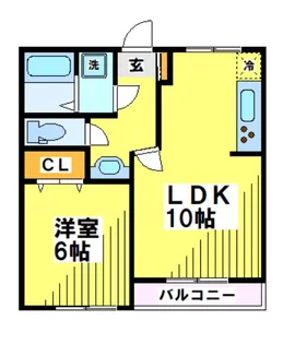 東京都調布市若葉町2【マンション】の間取り