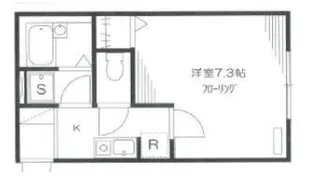 メゾン南麻布【1階】の間取り