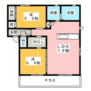 プログレス【1階】の間取り