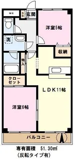 埼玉県戸田市本町3【マンション】の間取り