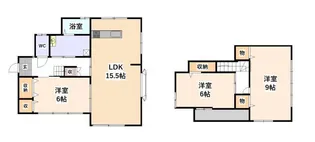 宮城県仙台市泉区北高森【一戸建】の間取り