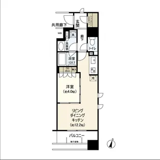 パークアクシス仙台西公園【10階】の間取り