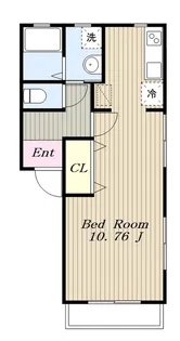 東京都町田市金井7【アパート】の間取り