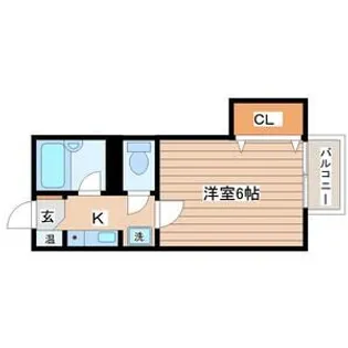 ヒルズ黒松【2階】の間取り