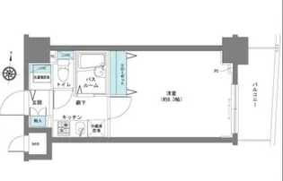 フェニックス八王子弐番館【3階】の間取り