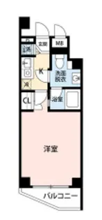 東京都中野区中央5【マンション】の間取り