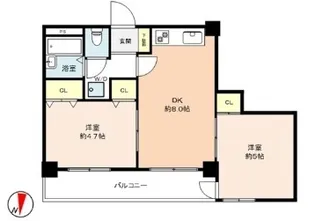 PALAZZO【4階】の間取り