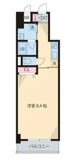東京都渋谷区笹塚1【マンション】の間取り