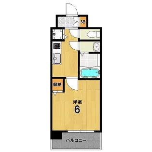 THE GARNET SUITE RESIDENCE 京都駅南【9階】の間取り