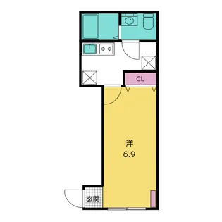 山手仲尾台テラス【1階】の間取り