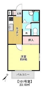ヴィラネル田園調布【1階】の間取り