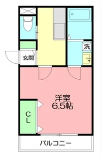 横浜元町ガーデン離宮A【1階】の間取り
