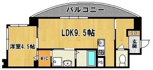 幸court tsukamoto【3階】の間取り