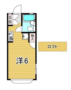 クボハイツ【2階】の間取り