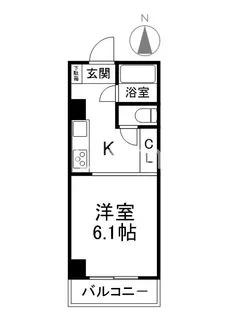 フィルストン【3階】の間取り