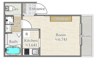 FUJISTA西武柳沢【3階】の間取り
