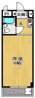 グリーンハイツ北野田の間取り