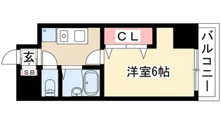 フィール大須【11階】の間取り