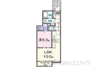 Oak Serio【1階】の間取り