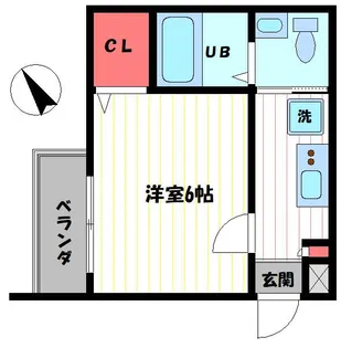 ソリッド保土ヶ谷壱番館【1階】の間取り