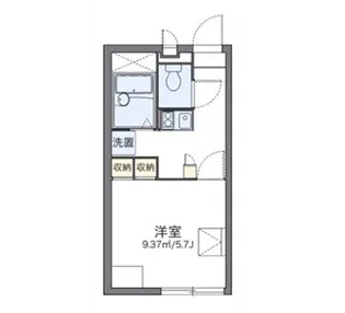 レオパレスプランドール【2階】の間取り
