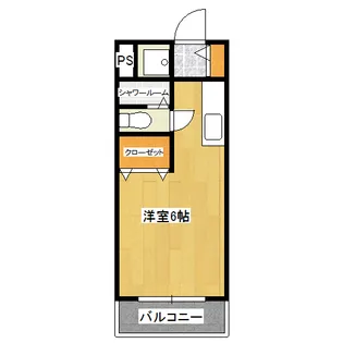 プリモタウン【3階】の間取り