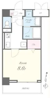 ディアウス両国【2階】の間取り