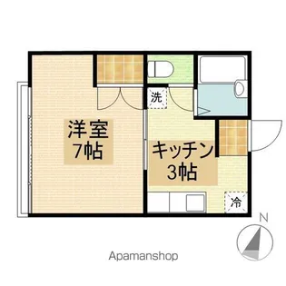 フォレスタ・ビアンカ【1階】の間取り