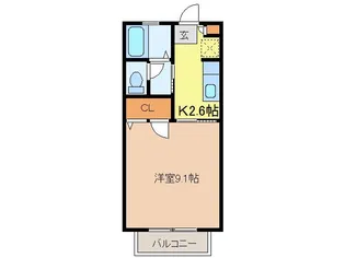 みずほメゾンD【2階】の間取り