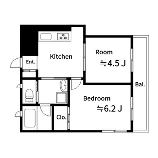 川島ビル【3階】の間取り