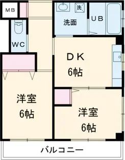 東京都江戸川区江戸川3【マンション】の間取り