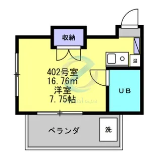 シャガール【4階】の間取り