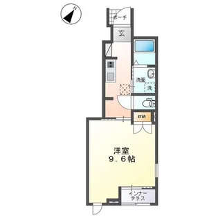 コンフォートオリーブ【1階】の間取り