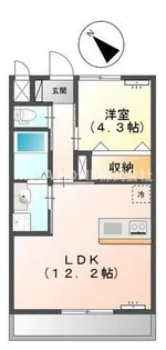センターアイランド(CENTER ISLAND)【2階】の間取り