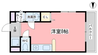メゾンマロニエ【4階】の間取り