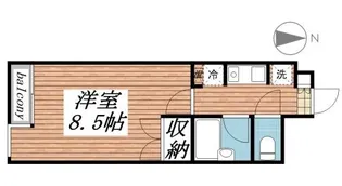 興和太平アパートメント【7階】の間取り