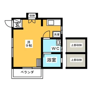 ワセダエノキハウスIII【1階】の間取り