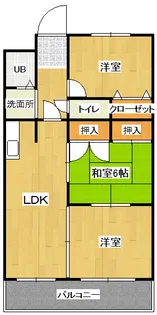 川嶋ビル【3階】の間取り