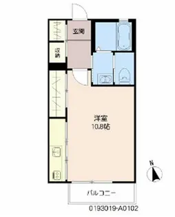 ディアスYN【1階】の間取り