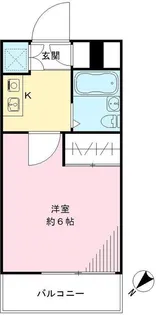 瑞江マキノビル【3階】の間取り