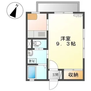 ル アンジュ【2階】の間取り