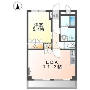 グランソーレ【2階】の間取り