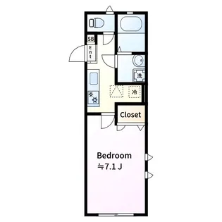 パルテール【1階】の間取り