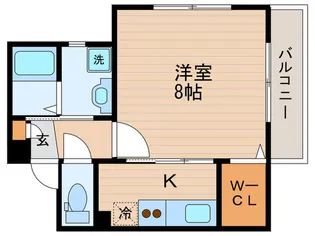 クランツ【1階】の間取り