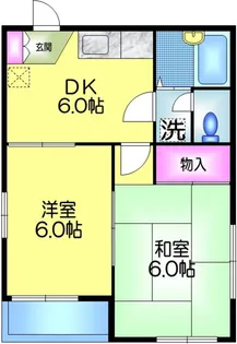 ファミリアハイツ【1階】の間取り