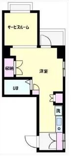スリーフォークスビル【5階】の間取り