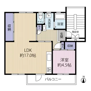 真砂一丁目団地【2階】の間取り