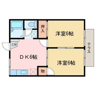 グリーンヒル【1階】の間取り