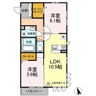 コンフォート プラスT【3階】の間取り